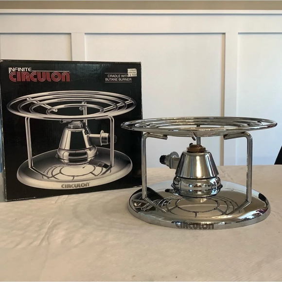Circulon Cradle with Butane Burner Food Cooker Tabletop Stove Warmer Cater Party - Picture 1 of 10